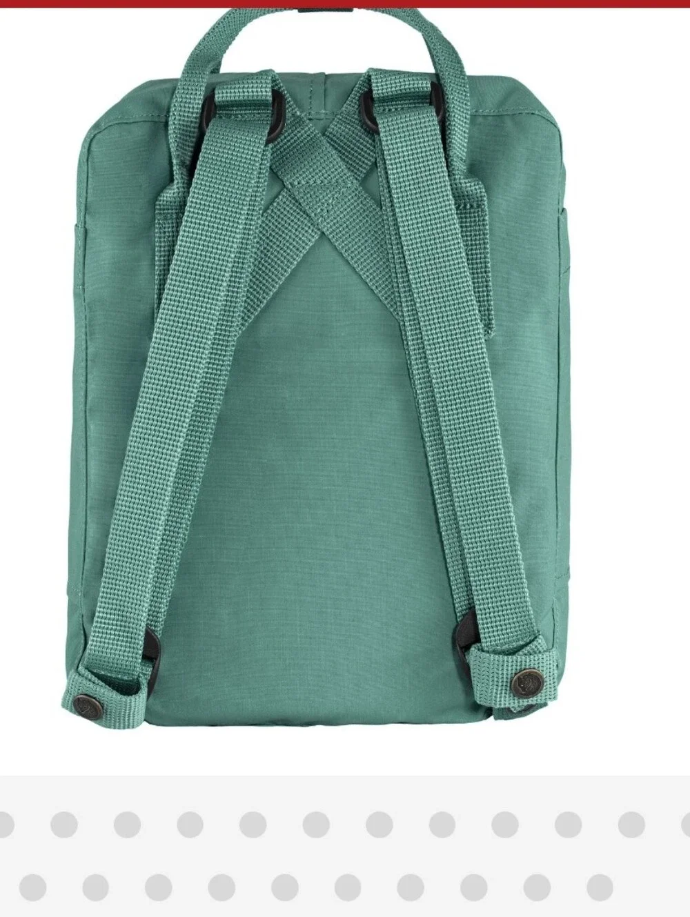Fjallraven Kanken Fjällräven Kånken Classic Backpack Frost Green W/ Seat Pad